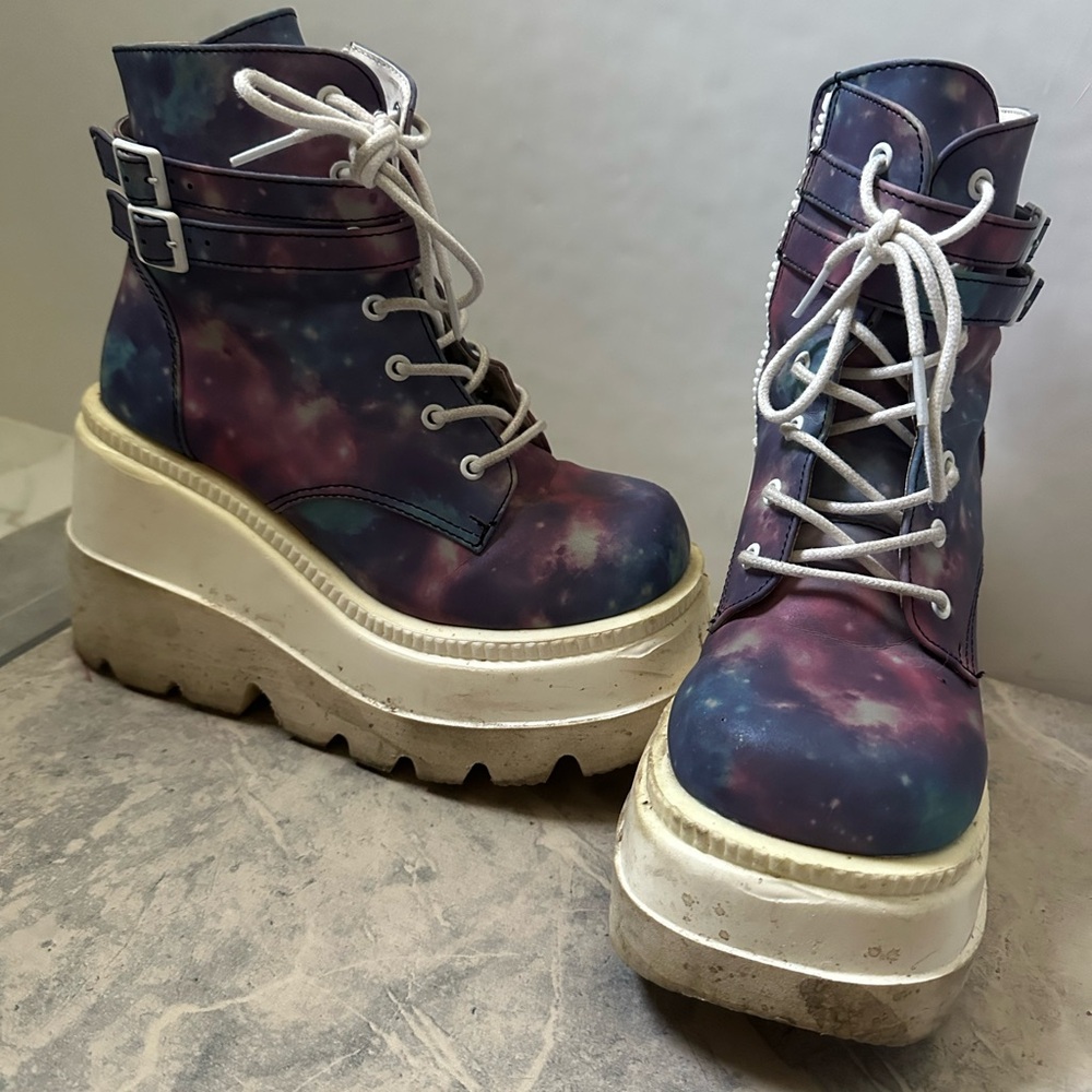 Demonia Reflective Stackers - Picture 6 of 12
